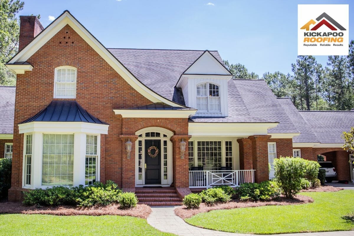 How To Choose a Roof Color for a Red Brick House