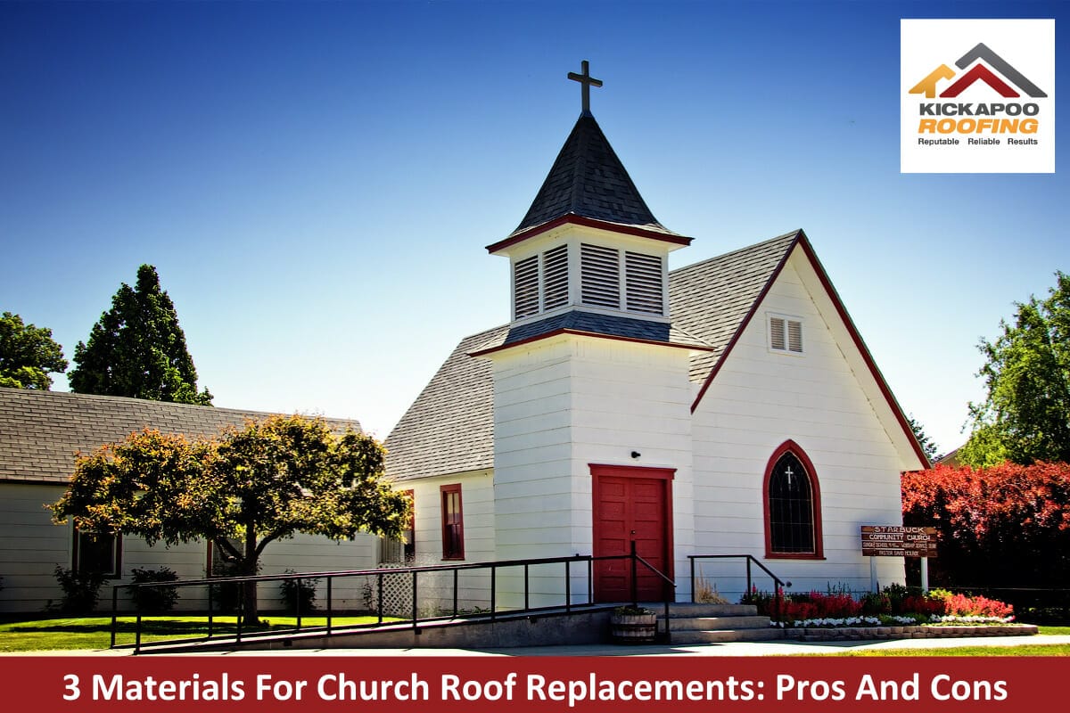 3 Materials For Church Roof Replacements: Pros And Cons