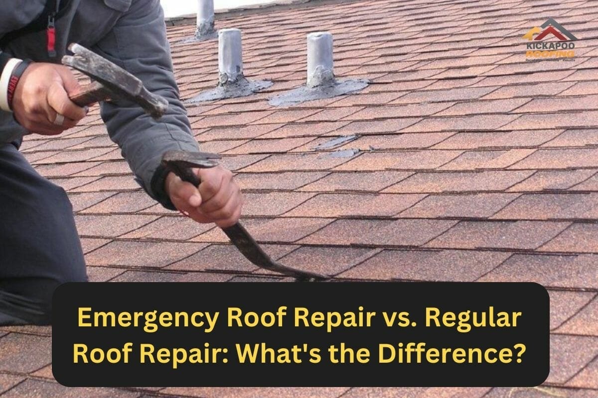 Emergency Roof Repair vs. Regular Roof Repair: What’s the Difference?