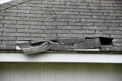 Stormy Scenarios – Heavy Rain and Wind Damage On Roof